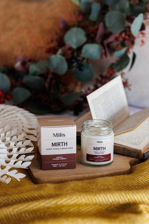MIRTH - SOY WAX SCENTED CANDLE