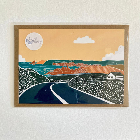 COPPER COAST GREETING CARD