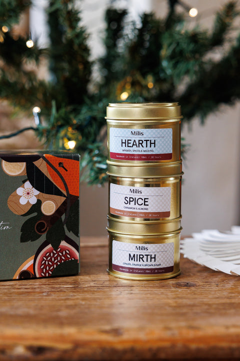 WINTER COLLECTION - SOY WAX CANDLES